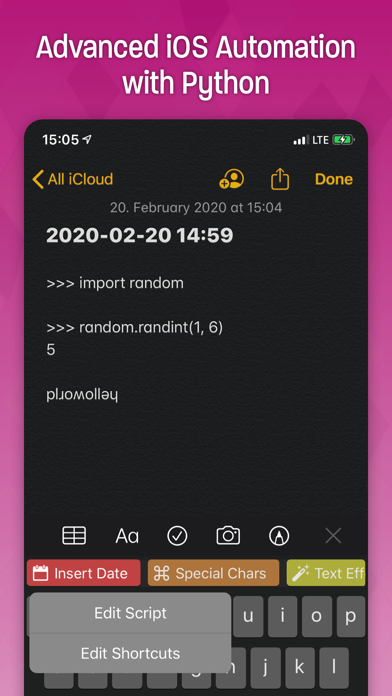 Pythonista 3 iphone/ipad版