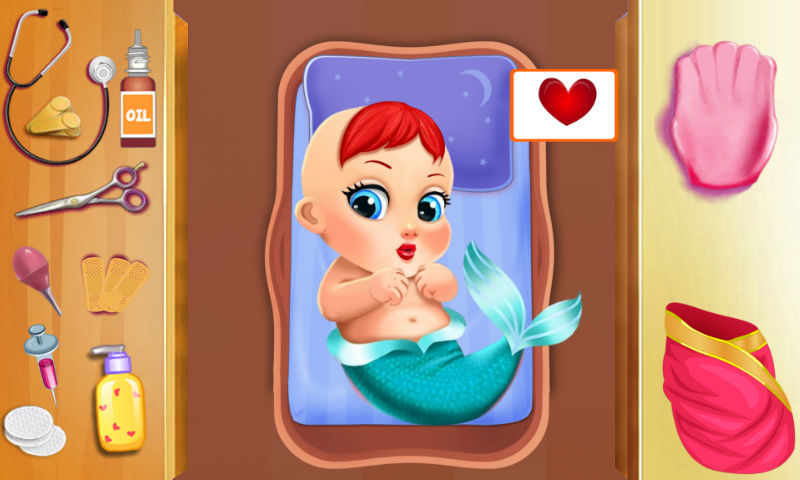 (Mermaid Mommy’s New Baby)