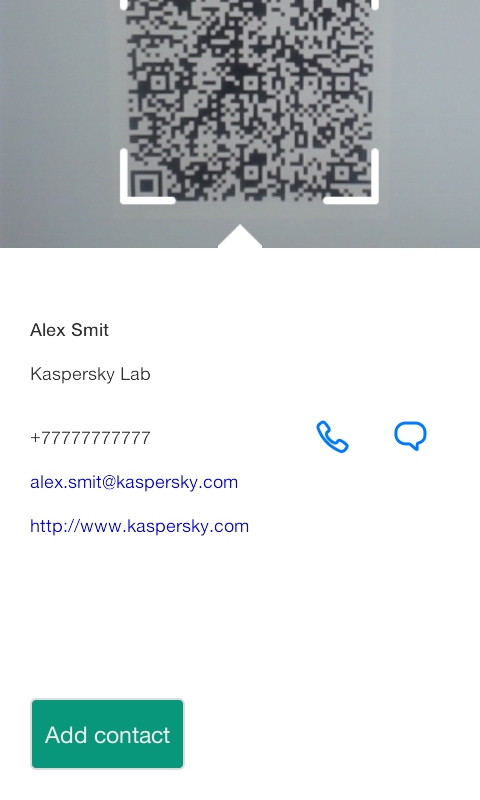 Kaspersky QR Scanner