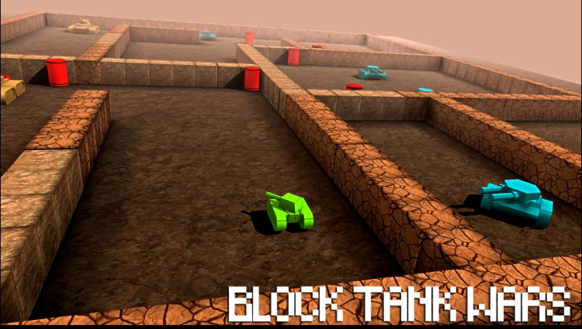 ̹˴սڹƽ(Block Tank Wars 3)