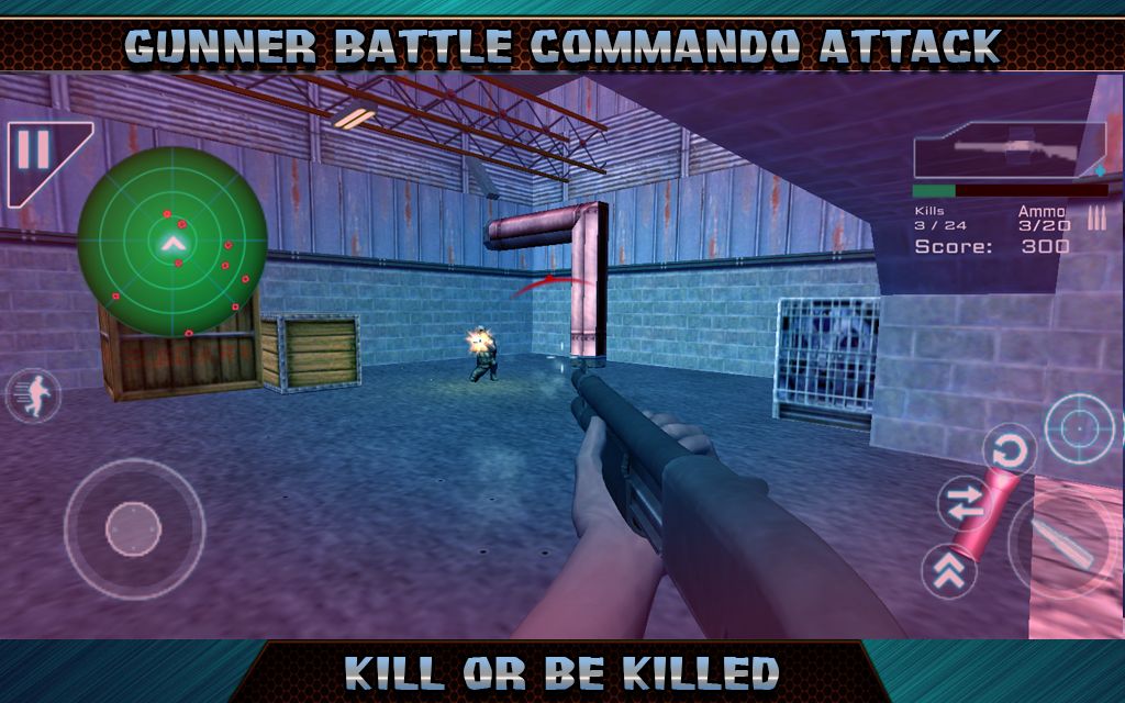 ս(Gunner Battle Commando Attack)