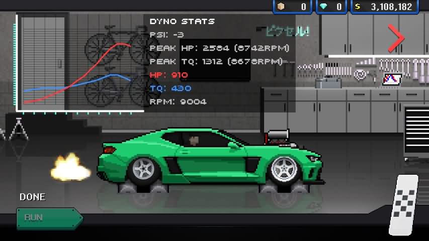 像素��手�o限金�虐�(Pixel Car Racer)