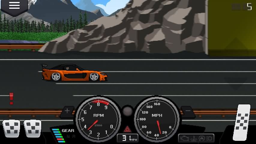像素赛车手无限金币版(Pixel Car Racer)