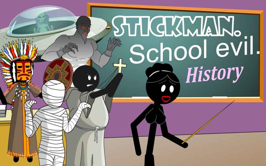 У԰а(Stickman Schol Evil History)