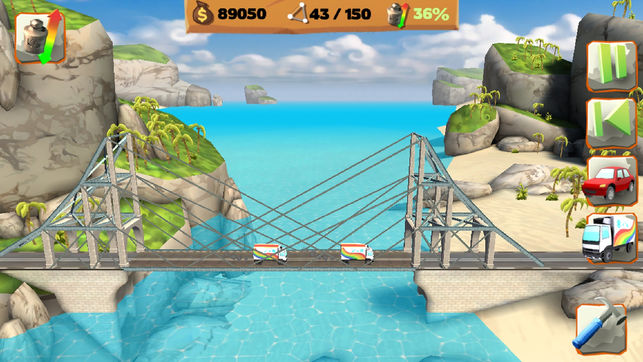 Bridge Constructor Playground! iPhone/iPad