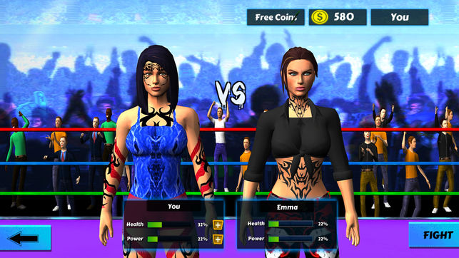 Girls Wrestling iPhone/iPad